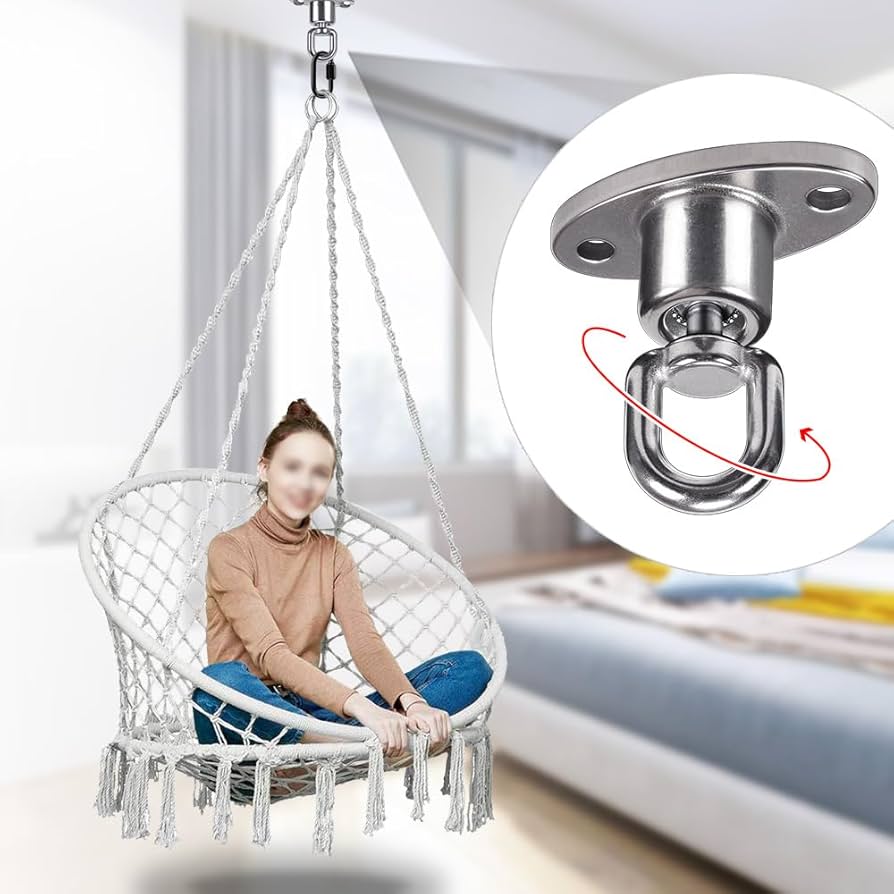 Amazon.com: SELEWARE Silent Ball Bearing Swing Hangers